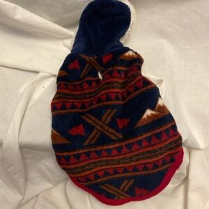 Hooded Fleece Lined Dog Sweater